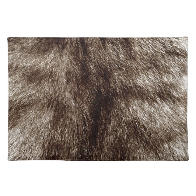Silver Fur Placemat (Front)