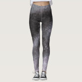 Galaxy Leggings, Yoga Space Print Pants, Cosmic Celestial Constellation  Outer Space Star Royal Blue Workout Leggings