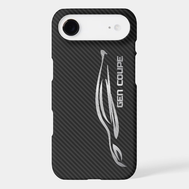 Silver Genesis Coupe Logo Case-Mate Samsung Galaxy Case (Back)