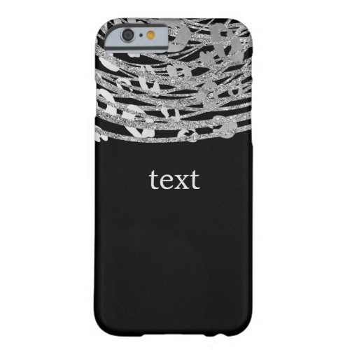 Silver Glam Cheetah Print Exotic Animal Print Barely There iPhone 6 Case