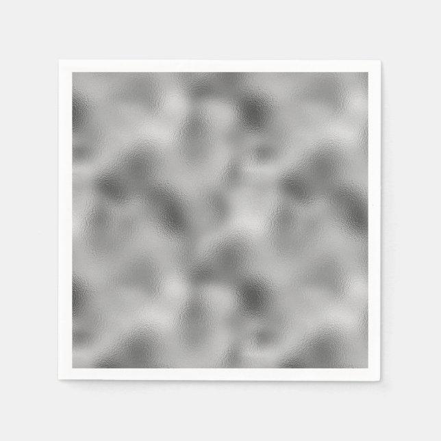 Silver Glam Napkins (Front)