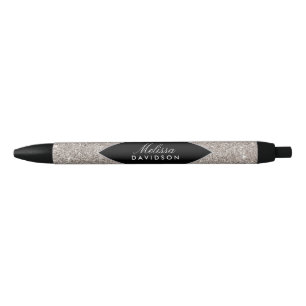 Silver Glitter and Glamour Pen