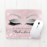 Silver Glitter Branding Beauty Studio Lashes Pink Mouse Pad<br><div class="desc">In the cosmopolitan corridors of design, where opulence meets functionality, FlorenceK Studio unveils a creation that's set to redefine workspace aesthetics. Presenting the Silver Glitter Branding Beauty Studio Lashes Pink Mouse Pad, an exclusive gem available only on Zazzle, a piece that doesn't merely serve a purpose but makes a statement....</div>