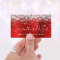 Silver Glitter Bright Red Foil Online Store