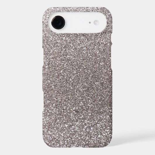 Silver glitter Case-Mate iPhone case (Back)