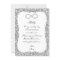 Silver Glitter Diamond Infinity Maid Of Honor Card