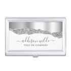 Silver Glitter Diamonds Glam Professional