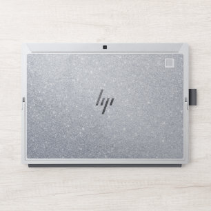 Silver glitter HP Elite x2 1013 G3 Laptop Skin