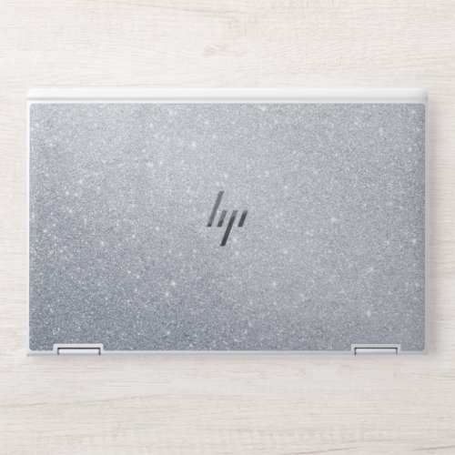 Silver glitter HP EliteBook X360 1040 G5G6 HP Laptop Skin