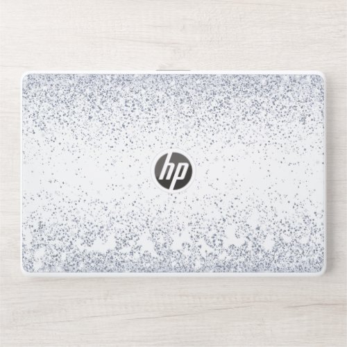 Silver Glitter HP Laptop skin 15t15z