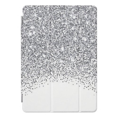 Silver Glitter iPad Pro Cover