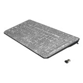 Silver Glitter Keyboard (Angled)