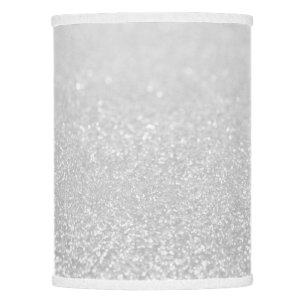 Silver Glitter Lights Lamp Shade
