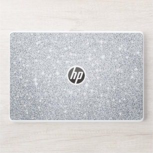 Silver Glitter Marbel HP Laptop skin 15t/15z