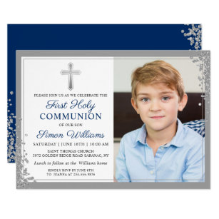 First Communion - 1st Holy Communion Invitations | Zazzle