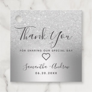 Personalised Thank you Tags Thanks Wedding Special Day Craft Tied the Knot DFS71