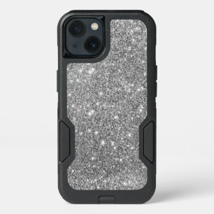 Silver Glitter OtterBox Phone Case