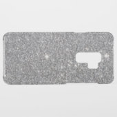 Silver Glitter Pattern Desgin Uncommon Samsung Galaxy Case (Back (Horizontal))