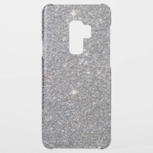 Silver Glitter Pattern Desgin Uncommon Samsung Galaxy Case (Back)
