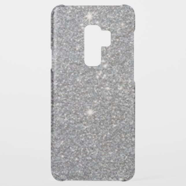 Silver Glitter Pattern Desgin Uncommon Samsung Galaxy Case (Back)