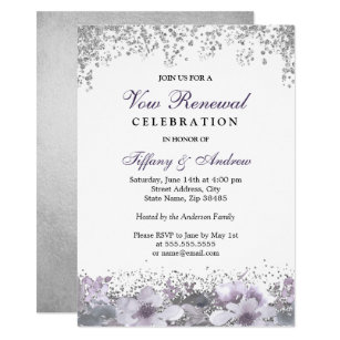 Vow Renewal Wedding Invitations Zazzle