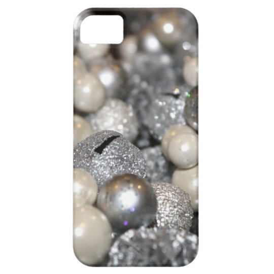 Silver Glitter Sparkle iPhone 5 Case