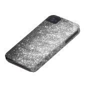 Silver GLitter Sparkle iPhone Case (Bottom)