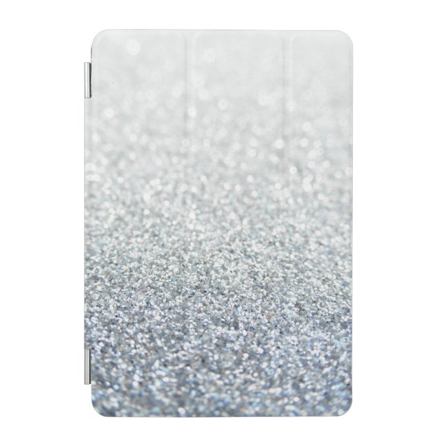 Silver Gold Glitter  iPad Mini Cover (Front)