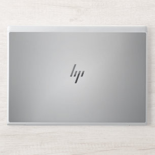 Silver Gradient HP Laptop Skin