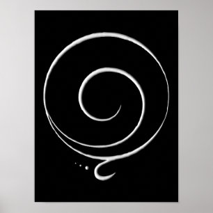 Silver Gratitude Poster