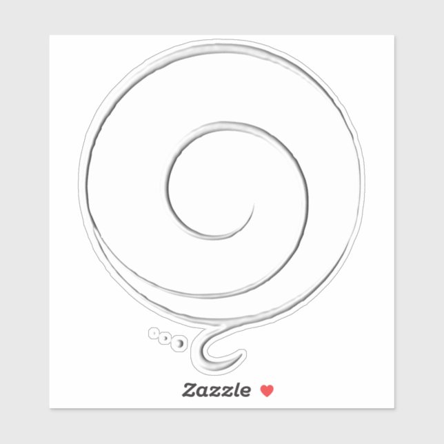 Silver Gratitude  Sticker (Sheet)