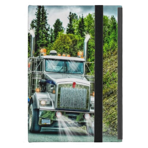 Silver Gravel Truckers Lorry  Highway iPad Mini Cover