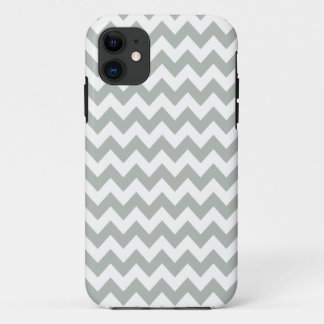 Silver Gray Chevron iPhone 5/5S Case