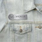 Silver gray gradient logo business staff employee