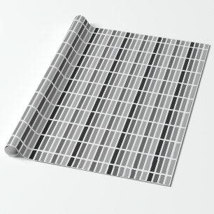 Silver Gray Hues Wrapping Paper