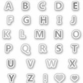 Sugar Pop Korean Hangul Alphabet Removable Sticker Pack