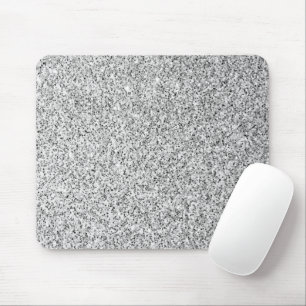 Silver gray light glitter sparkles mouse pad