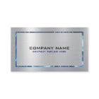 Silver Gray Metallic Texture Stainless Steel Look 