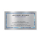Silver Gray Metallic Texture Stainless Steel Look 