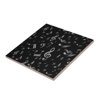 Music Notes Ceramic Tiles | Zazzle