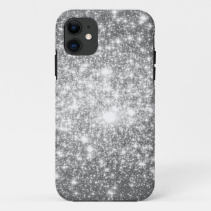 Silver Gray Sparkle iPhone 11 Case