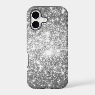 Silver Gray Sparkle iPhone 17 Case