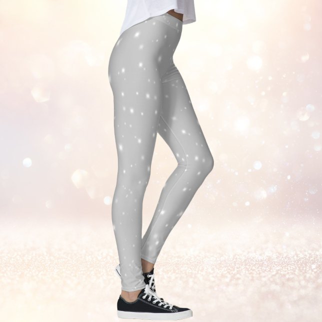 Silver Gray Starlight Leggings (Creator Uploaded)