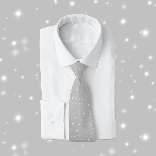 Silver Gray Starlight Neck Tie (Creator Uploaded)