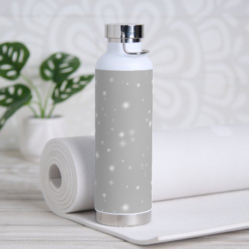 Silver Gray Starlight Water Bottle
