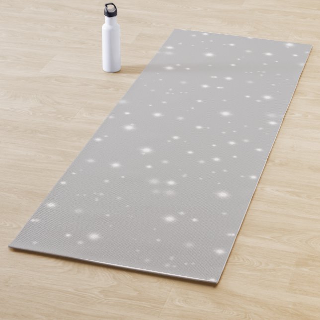 Silver Gray Starlight Yoga Mat (In Situ)