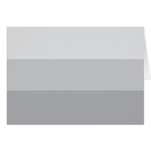 Silver Gray Striped Cards (Front Horizontal)