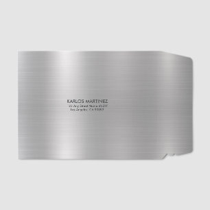 Silver Gray Texture Background Envelope Mailers