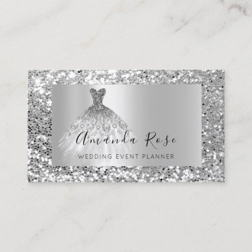 Silver GrayWedding Event Planner Dress Appointment