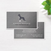 Silver Great Dane (Desk)